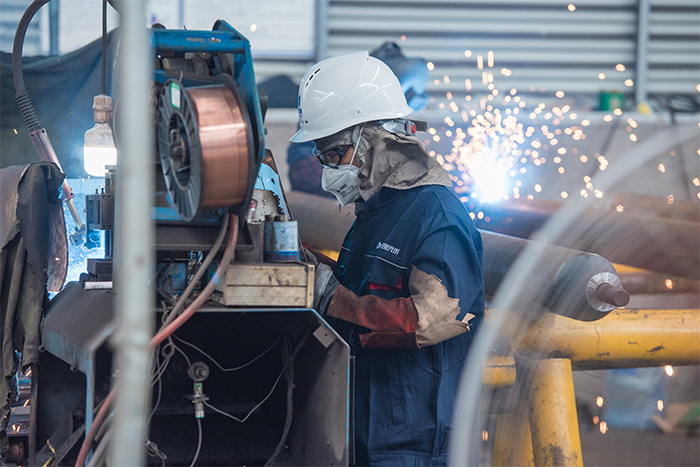 普陀网架焊接车间